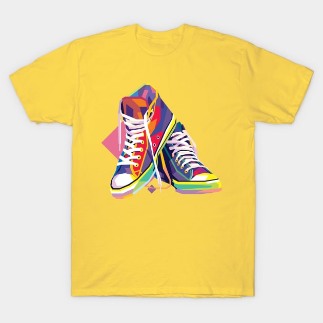 Performance Shoes T-Shirt by ifatin